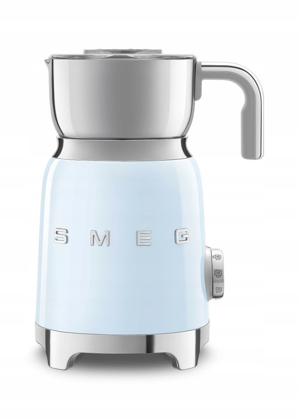 Spieniacz do mleka na ciepło i zimno Smeg MFF11PBEU 500W 600 ml Niebieski