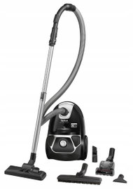 Odkurzacz tradycyjny workowy Tefal TW3985 EA 750W Czarno-Srebrny