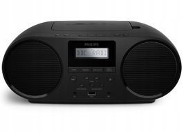 Radioodtwarzacz Boombox CD Philips TAZ6000/10 Radio DAB Bluetooth Czarny