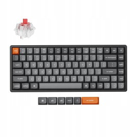 Klawiatura bezprzewodowa mechaniczna Keychron K2 Max Super Red Czarna