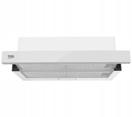 Okap teleskopowy Beko b300 HNT63322WH 319 m3/h 62 dB Biały