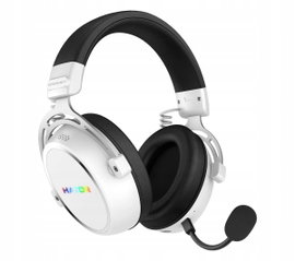 Słuchawki bezprzewodowe Hator Hypergang 3 Wireless ESH56 ANC Nauszne Białe