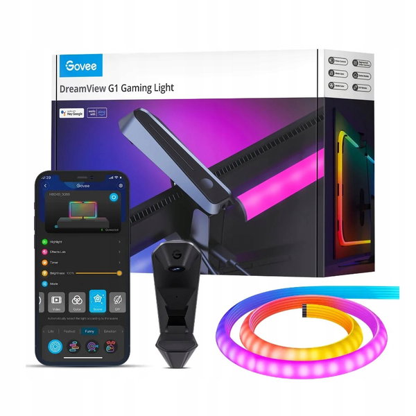 Taśma podświetlająca do monitora LED Govee H604B Dreamview G1 WIFI Kamera