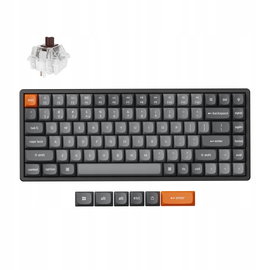 Klawiatura bezprzewodowa mechaniczna Keychron K2 Max Super Brown Czarna