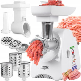 Maszynka do mięsa Zelmer Zosia ZMM5802P 2200W Nasadka masarska Szatkownica