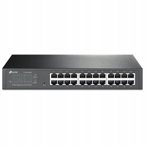 Switch TP-LINK TL-SG1024DE VLAN Czarny 10/100/1000 Mbps x24