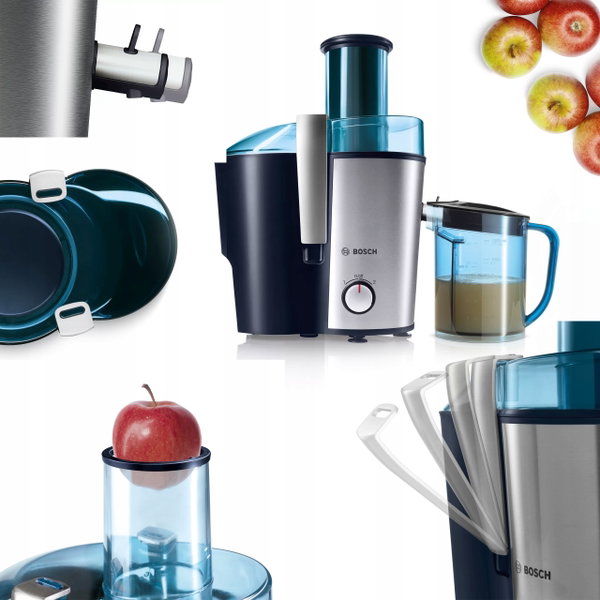 Sokowirówka Bosch MES3500 700W 2L Blokada kapania Srebrna