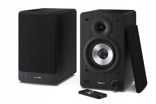 Kolumny półkowe głośnikowe Sharp Cp-Ss30 60W Bluetooth Czarny 2 sztuki