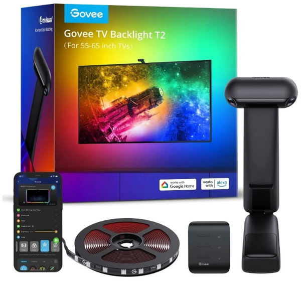Taśma LED Govee H605C dla telewizorów 55-65'' 3,6 metra WIFI Bluetooth