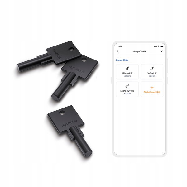 Zestaw kluczy Netatmo NFC do Smart Zamka NDL-K3U 3 sztuki