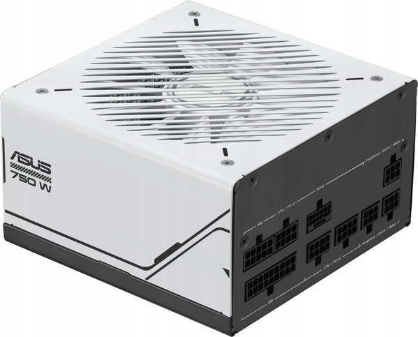 Zasilacz do komputera ASUS Prime 135mm 750W 80+ Gold Modularny Biały