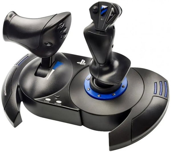 Joystick i przepustnica przewodowa Thrustmaster T-Flight Hotas 4 do PC PS4