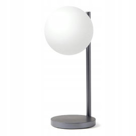 Lampa biurkowa z ładowarką indukcyjną Lexon Bubble LED 15W LH70X Szara