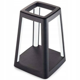 Lampa LED z ładowarką indukcyjną Lexon Lantern LH94N Czarna Akumulatorowa