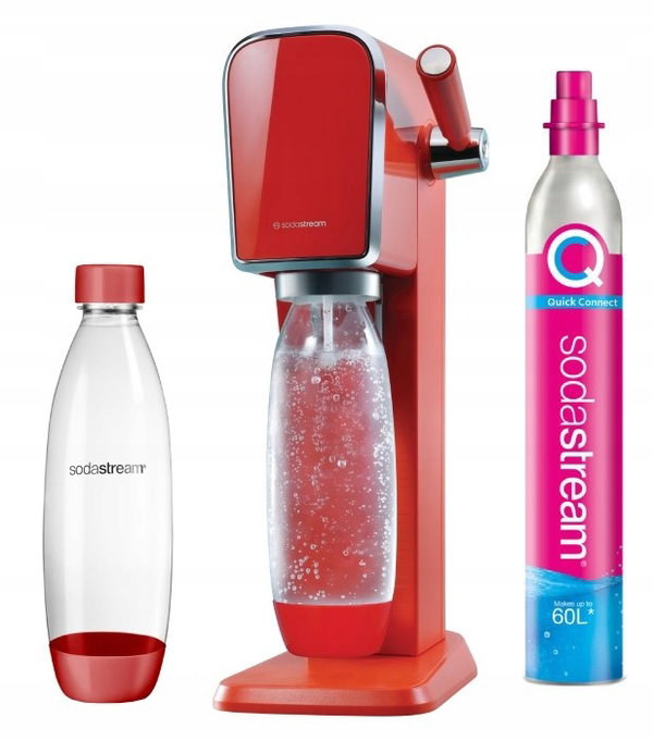 Saturator Sodastream ART Czerwony