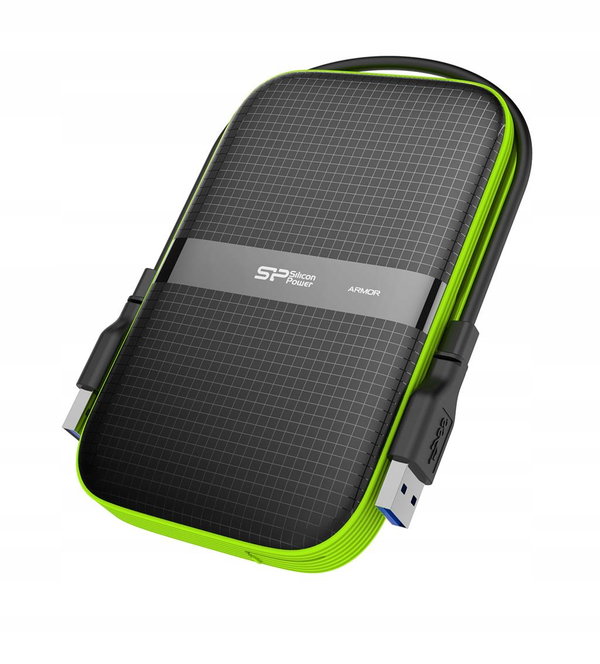 Dysk zewnętrzny przenośny Silicon Power Armor A60 1TB 2,5'' USB 3.0 Czarny