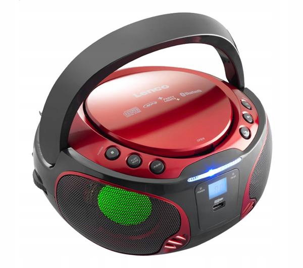 Radioodtwarzacz CD Radio FM Lenco SCD-550 Bluetooth USB AUX