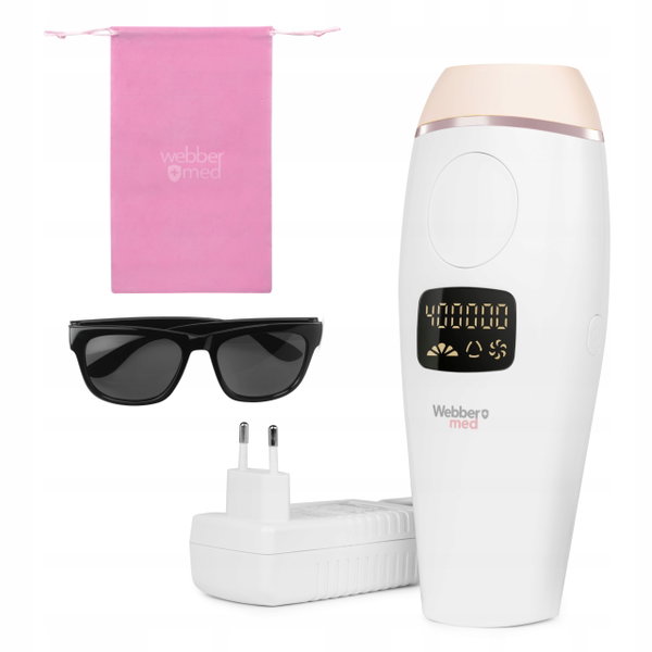 Depilator laserowy Webber IPL S5 Webbermed Biały do pach bikini i ciała