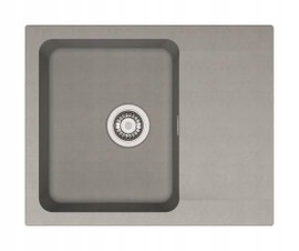 Zlewozmywak prostokątny Franke Orion OID 611-62 1 komora Szary