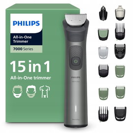 Trymer wielofunkcyjny Philips Seria 7000 MG7935/15 12 nasadek 120min