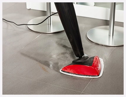 Mop parowy elektryczny do podłogi Vileda Steam Plus 1550W 0,4L Czarny