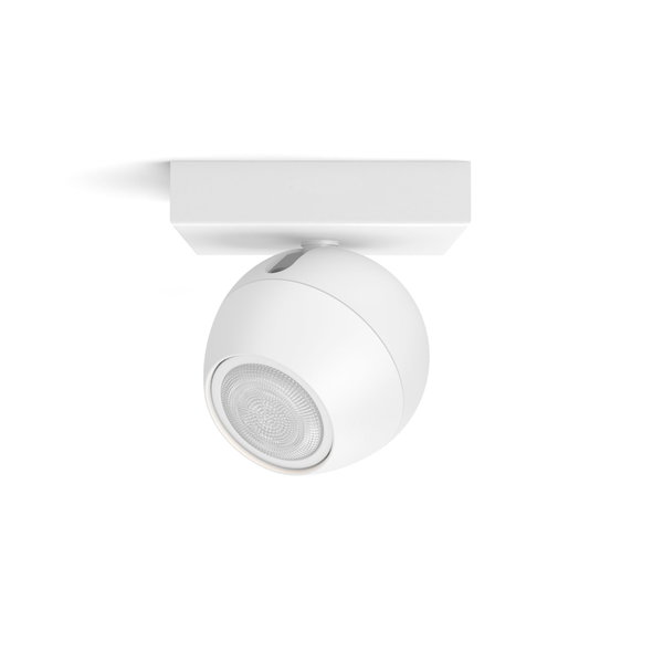 Oświetlenie punktowe Philips Hue White Ambiance Buckram 350lm Biała