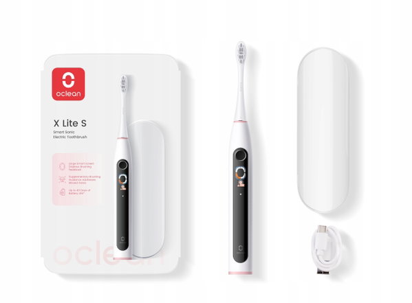 Szczoteczka elektryczna soniczna Oclean X Lite Set Szara