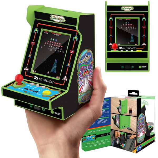 Konsola przenośna My Arcade Nano Player Pro Galaga - 2 Gry
