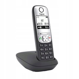 Telefon stacjonarny bezprzewodowy Gigaset A690 DUO 2 słuchawki Czarny