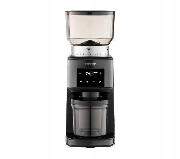 Młynek żarnowy do kawy Raven EMDK005 180W 320g Czarno-Szary
