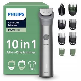 Trymer wielofunkcyjny Philips Seria 5000 MG5931/15 8 nasadek 120min