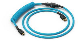 Kabel Przewód Glorious PC Gaming USB-C - USB-A Niebieski 1,37m