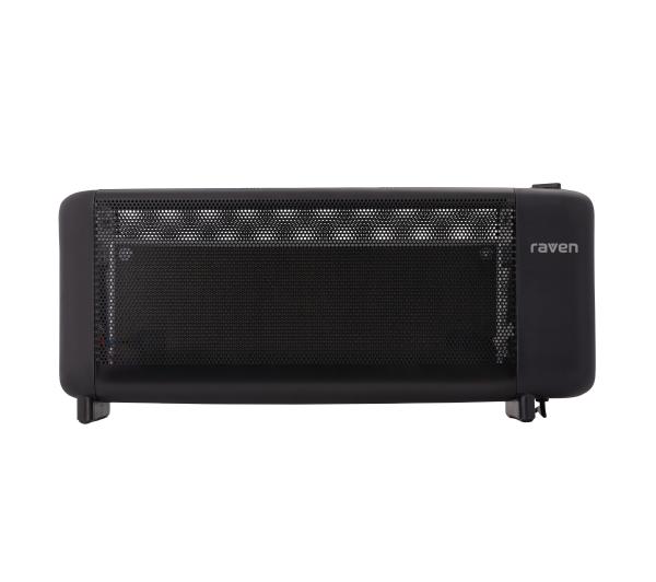 Grzejnik konwektorowy elektryczny RAVEN EGK002B 750 / 1500W Czarny