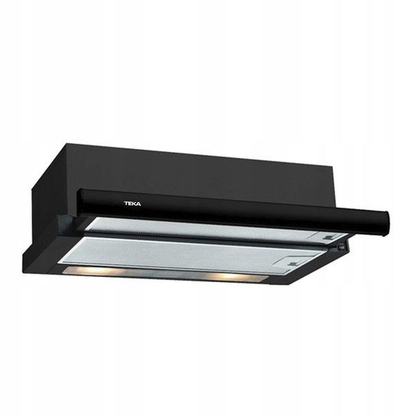 Okap teleskopowy Teka TL 6310 Black 332 m3/h 65 dB Czarny