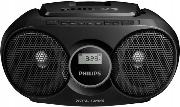 Radioodtwarzacz CD Philips AZ215B/12 Czarny