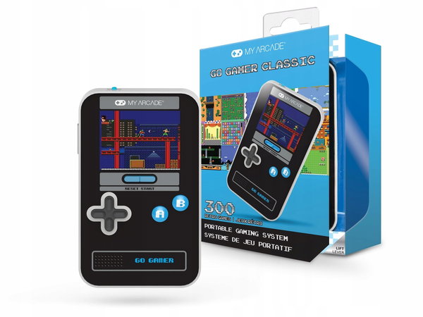 Konsola przenośna My Arcade Go Gamer Classic Blue 300 Games DGUN-3913