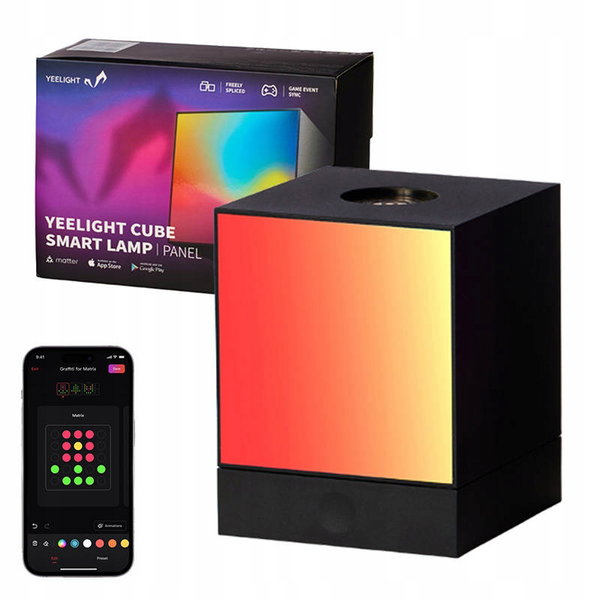Centralka Panel Baza Yeelight Smart Cube Light YLFWD-0009 WIFI BT Gaming