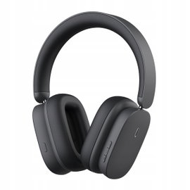 Słuchawki Baseus Bowie H1 ANC Nauszne Bluetooth 5.2 Czarne bezprzewodowe