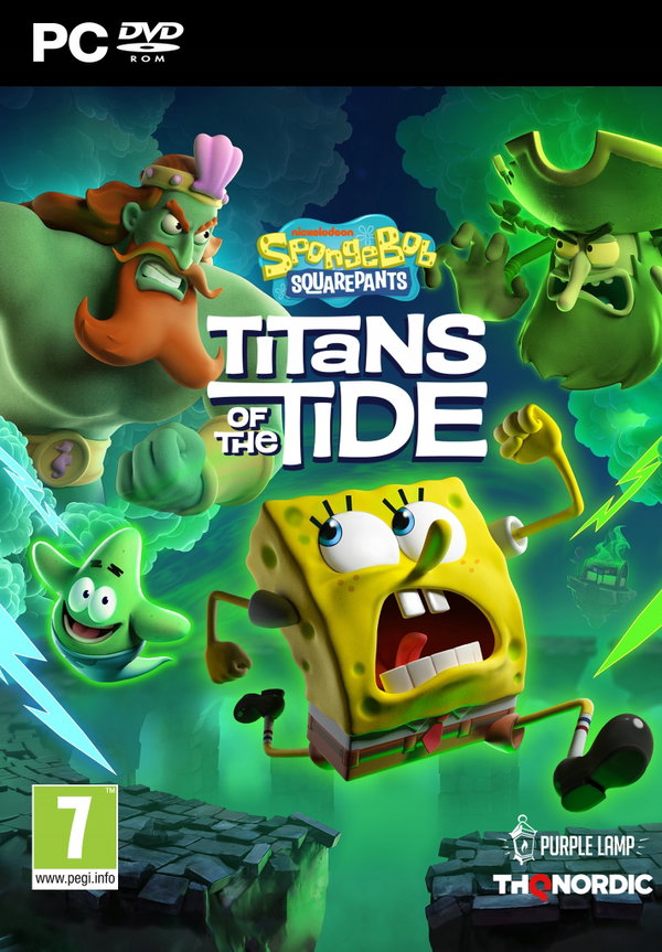 Gra na PC - Spongebob Kanciastoporty Titans of the Tide - dla dziecka 7+