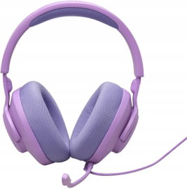 Słuchawki przewodowe z mikrofonem JBL Quantum 100M2 Nauszne Fioletowe