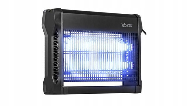 Lampa owadobójcza rażąca przeciw muchom komarom Vayox IKL-20W 100m2