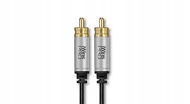 Kabel Przewód analogowy audio Techlink iWires PRO RCA - RCA 5 metrów Czarny