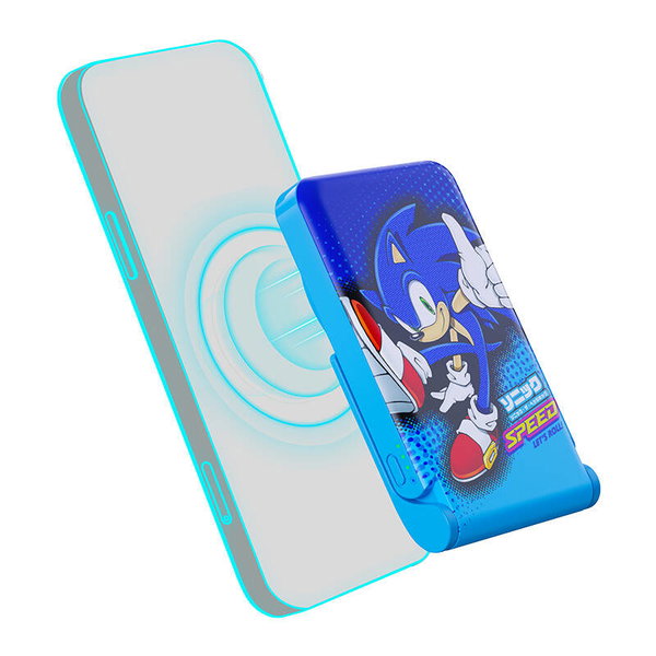 Powerbank OTL Technologies SH1195 Sonic the Hedgehog Magnetyczny 5000mAh