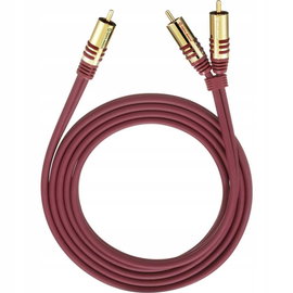 Przewód kabel Oehlbach RCA wtyk - 2xRCA wtyk 2m