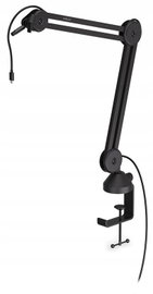 Ramię biurkowe regulowane na mikrofon Krux Arm 200S KRXH003 Czarne