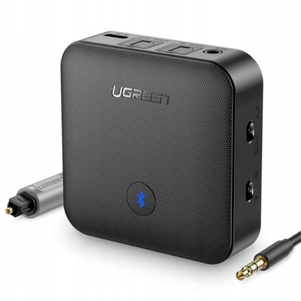 Adapter Bluetooth UGREEN Nadajnik / Odbiornik audio aptX / AUX / jack 3,5mm