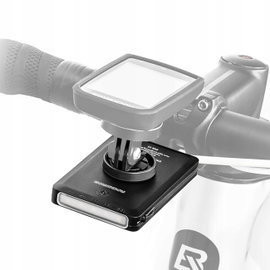 Lampka rowerowa przednia RockBros JP008 Powerbank 5000mAh adapterem Garmin