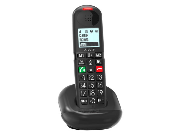 Telefon bezprzewodowy ALCATEL XL685 CLIP Czarny