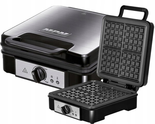 Gofrownica MPM MGO-36M 1200W 4 Gofry Regulacja temperatury