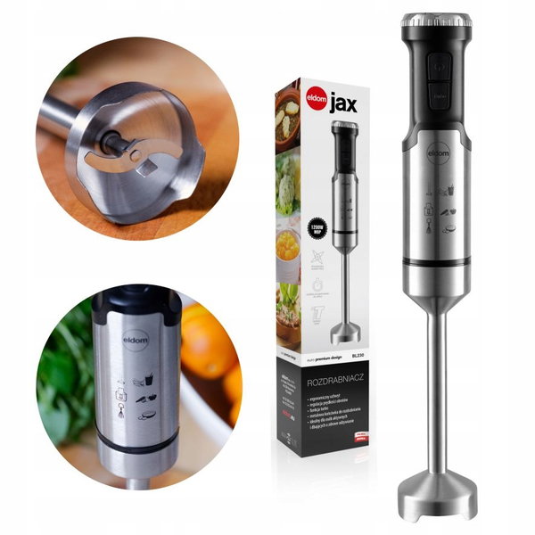 Blender ręczny Eldom BL230 1000W Czarny do Miksowania